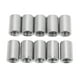 thumbnail image 1 of Whataatahia 10 Piezas Tuerca Conector Redonda M10x1.5 L20mm Hilo Hembra de Acero Inoxidable Tuercas de Acoplamiento Redondas Juego de Varillas Roscadas, 1 of 8