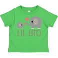 thumbnail image 3 of Inktastic Lil Bro Matching Elephant Boys Toddler T-Shirt, 3 of 5