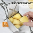 thumbnail image 3 of 1 Pce Presse-Purée en Acier Inoxydable Presse-Purée Usage Commercial et Domestique Outil de Cuisine Robuste, 3 of 7