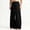 Black, variant on Baggy Linen Pants Men Casual Wide Leg Yoga Elastic Waist Drawstring Trousers Beach Lounge Lightweight Loose Fit Boho Streetwear Bottoms