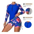 thumbnail image 4 of Traje De Baño De 2 Piezas Manga Larga Surf Con Lentes De Sol, 4 of 8