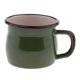 thumbnail image 1 of Juego de Tazas de Cerámico Espeso de Multifuncional para vavajils, Gabinete Esterilizador, Microondas y Horno Verde Soledad Taza de café de cerámica, 1 of 8