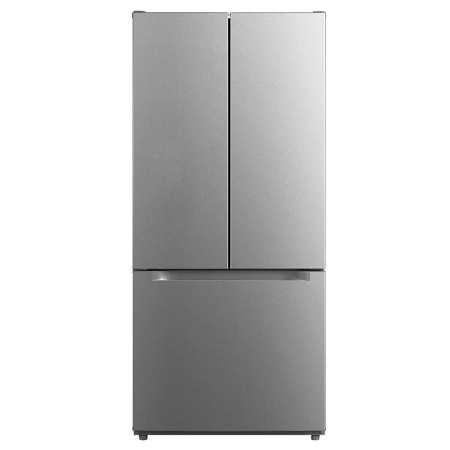 Moffat Réfrigérateur à Congélateur Inférieur à Portes Françaises de 30 Pouces, 18,4 Pi3, Acier Inoxydable - MNE18DYTNFS