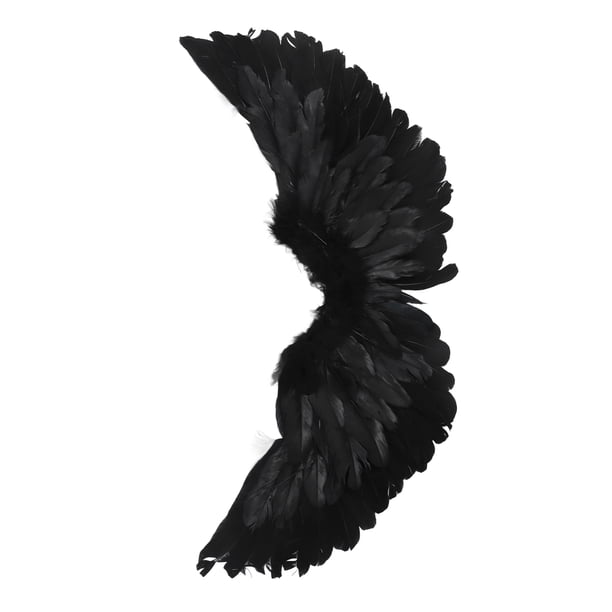 Set Angel Wings Disfraz Arte de arte Halloween Wings Diadema de Halo para Niños Adultos