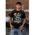 thumbnail image 4 of Don't Get Your Tinsel in a Tangle Graphic T Shirt Men or Women Brisco Brands S, 4 of 6