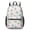 Unicorn and Cat White Pattern, variant on Unicorn and Cat White Pattern 17" Waterproof Oxford School Backpacks for Teens, S-Shape Padded Straps, for School, Travel, Hiking, Camping