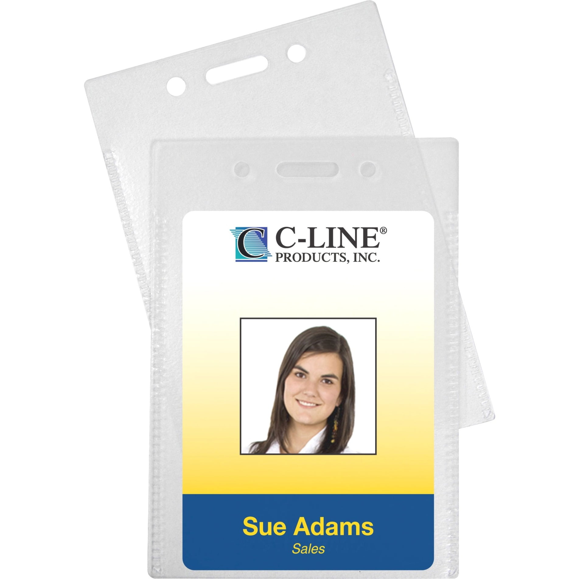 C-Line Proximity Badge Holders - Walmart.com