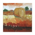 thumbnail image 2 of "Hay Bales in Moonlight" - Canvas, 2 of 25