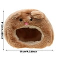 thumbnail image 2 of Small Animal Hanging Bed Winter Warm Cage Accessory for Hamster Hedgehog Pet, 2 of 6