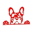 thumbnail image 5 of Car Sticker Paws Up French Bulldog Frenchie Bully Dog Decoration Vinyl Car Decal Reflective Laser 3d Car Stickers Car Styling, 5 of 5