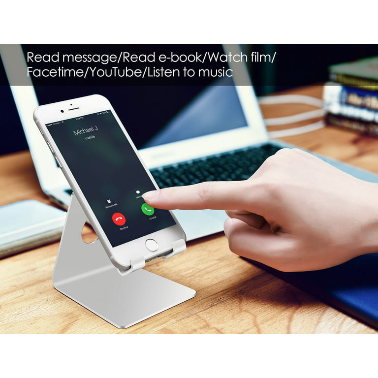 Lamicall Phone Stand for MagSafe Charger - Foldable Adjustable Charging  Holder Dock Cradle for Desk