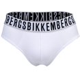 thumbnail image 2 of BIKKEMBERGS Calzoncillos para Hombre, paquete de 3 - TRI-PACK BRIEFS, Algodón elástico, Logotipo en cintura Blanco L (Large), 2 of 3