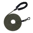 thumbnail image 1 of Pet Leash Heavy Duty Rope Leash for Medium And Large Dogs with Elastic Cushioning And Reflective Strips Extra Long Durable Nylon Webbing for Safe Night Walks And Outdoor Training, 1 of 7