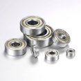 thumbnail image 5 of Uxcell 6000-ZZ Deep Groove Ball Bearings 10x26x8mm Chrome Steel ABEC3 Z3 4 Pack, 5 of 5