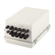 thumbnail image 4 of Risegun Caja combinadora fotovoltaica, Caja combinadora Solar de 4 Cuerdas con disyuntor LED, Fusible de Corriente Nominal de 15 A con pararrayos y disyuntor de 63 A Conector Solar Impermeable DC500V, 4 of 8