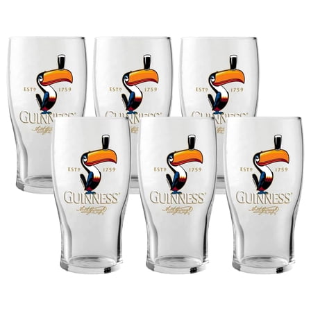 Guinness Toucan 20oz Pint Glass