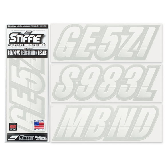 Boat Decal Numbers