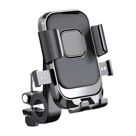 Motorcycle Phone Handlebar Mount Universal 360° Rotatable Bicycle Motorcycle Scooter Bike Accessories Clip for 4.7"- 7.2" Cellphone