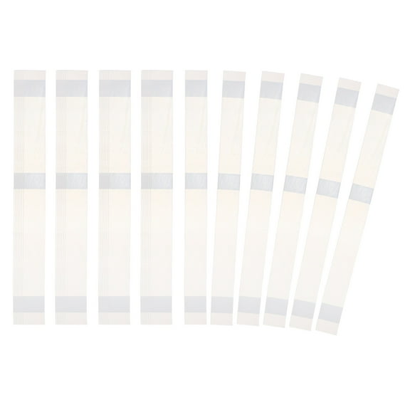 50Pcs Book Binding Hot Melt Adhesive Glue Strip, 11.2 Inch 25mm Hot Melt Resin Strips for Book Repair Glue Binding Albums Pictures Files