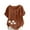 Coffee, variant on Sexlip Womens Swimsuit Set Fruit Embroidery Cover Up Design Asymmetric Hem Short Sleeve Casual Silhouette Breathable Fabric for Casual Beach Days Brown XXL