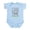 Sky Blue, variant on CafePress - Spin Class Body Suit - Baby Light Bodysuit, Size Newborn - 24 Months