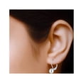 thumbnail image 2 of LeCalla 925 Sterling Silver 8MM Classic Ball Drop Dangle Lever-Back Hypoallergenic Earrings Jewelry Gifts for Women and Teen 20MM, 2 of 6