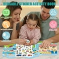 thumbnail image 7 of NOGIS Reusable Sticker Book for Kids 2-4, 3D Jelly Stickers Toddlers Activity Book for Girls Boys Road Trip Toddler Airplane Train Car Travel Essentials Toy (Vehicles), 7 of 7