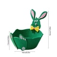 thumbnail image 3 of Easter Decoración del hogar Easter Bunny Storage Basket A Gift Suitable for F Riends Decoración del hogar, 3 of 6