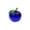 Blue, variant on Crystal Apple Car Ornament Desktop Decoration Glass Decor Office Desk Decor Desktop Crystal Home Kitchen Fruit Decoration Fruit Apple Sculpture Statue Apple Decors Cute Decorate Blue