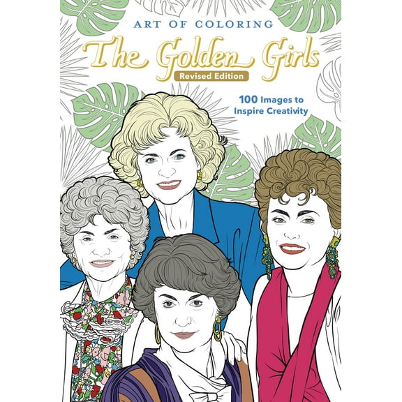 Pre-Owned Art of Coloring: Golden Girls (Paperback) 136807863X 9781368078634