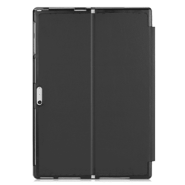 For Microsoft Surface Pro4/5/6/7 Stand Cover Pen Holder 12.3" Tablet Lightweight Hard Shell (Black)