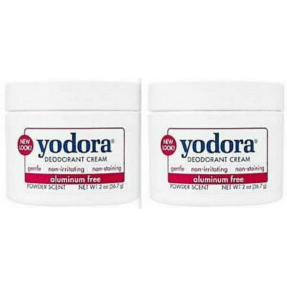 Yodora Deodorant Cream 2 oz.( Pack of 2 ) GERIMED