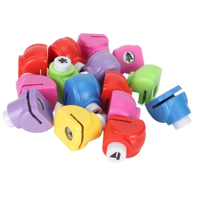 Paper Punches, 15 Different Patterns ABS Alloy Widely Used Paper Punch Shapes For Scrapbooking