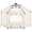 French White, variant on Dream On Me Pop Up Children Playpen, Easy Set-Up- Indoor Play House and Outdoor Play Tent with Canopy Cover, French White