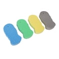 thumbnail image 4 of Esponja De Baño Corporal, 4 Piezas Esponja De Ducha Corporal Piel Exfoliante 3D Para Todo El Cuerpo Para SPA, 4 of 7