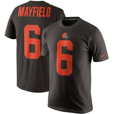 Baker Mayfield Cleveland Browns Nike Color Rush 2.0 Name & Number T-Shirt - Brown