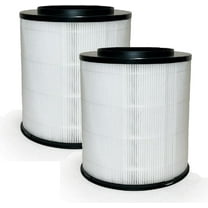 Nispira 12030 H13 HEPA Activated Carbon Filter Replacement for Clorox Air Purifier 11030 & 11031 Medium Room Removes Smoke, VOCs, Odor  2 packs