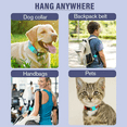 thumbnail image 5 of 2 Pack Airtag Dog Collar Protective Case Compatible for Apple Airtags for Dog Cat Collar Pet Loop Holder,Air Tag Holder for Dogs,Air Tag Silicone Cover for Pet Collar, 5 of 7