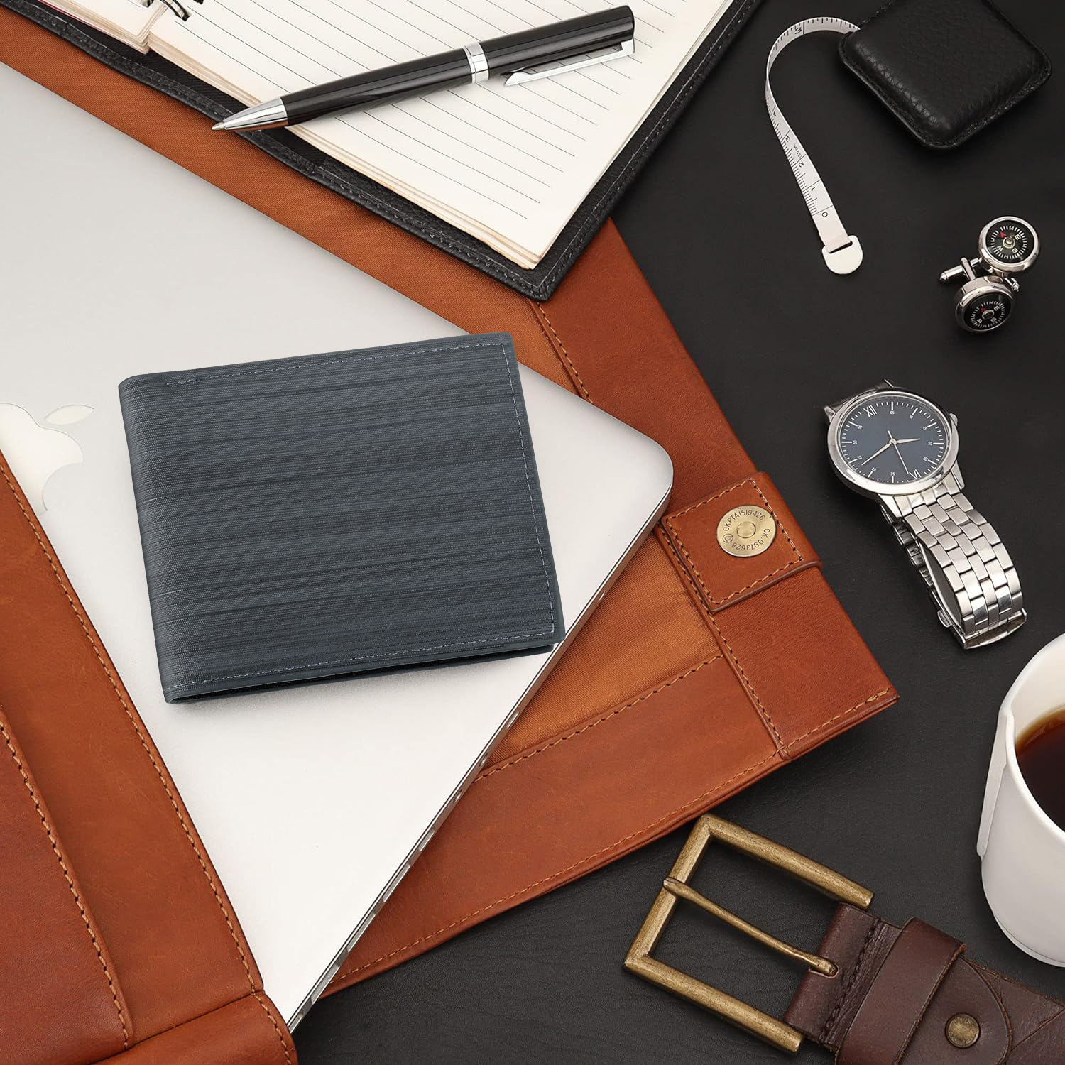 Cshidworld RFID Bifold Wallet for Men photo 7