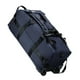 thumbnail image 2 of Bolsa de lona con ruedas, maleta de gran capacidad para acampar al aire libre en la playa Azul, 2 of 9