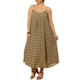 thumbnail image 2 of MODA NOVA Juniors Plus Size Summer Spaghetti Strap Beach Bohemian Midi Dress, 2 of 6