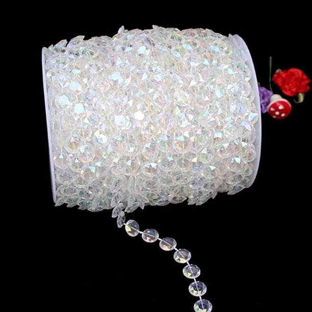 Raindrops Cadenas De Acrílicas Para En Bodas Y Eventos Multicolor Duraderas