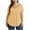 Khaki, variant on Plus Size Tops for Women Casual Dressy Mesh Patchwork V Neck Short Sleeve Flowy Summer Blouse T-shirt (2XL, Pink)