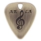 thumbnail image 2 of Púa de aleación de zinc para guitarra acústica/eléctrica. Bronce, 2 of 8