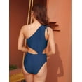 thumbnail image 4 of BeautyIn Womens Cut Out One Piece Swimsuits One Shoulder Padded Monokini Swimwear, 4 of 8