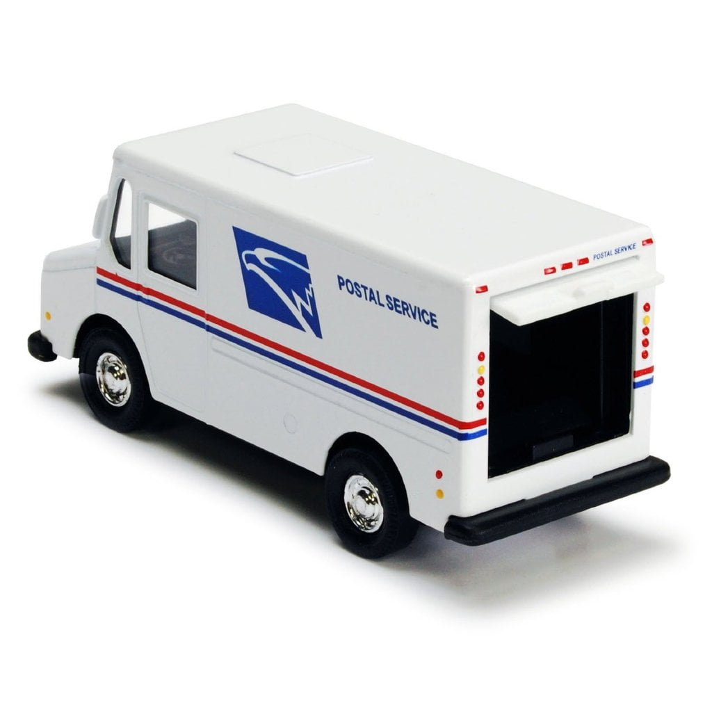 toy mail truck with doors that open