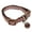 Brown, variant on Yesbay 1Pcs Dog Puppy Cat Kitten Buckle Cute Dot Print Bell Adjustable Pet Collar