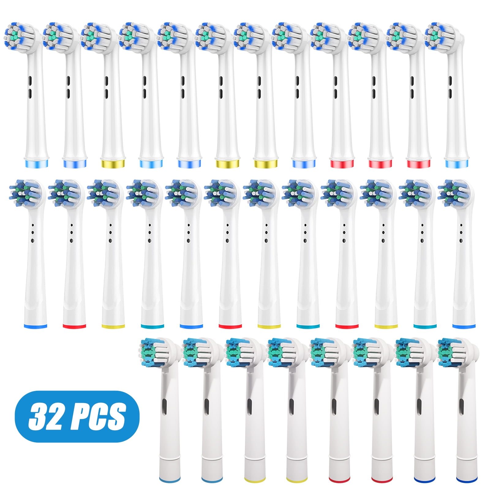 Genkent Electronic Toothbrush Replacement Brush Heads Compatible Oral B