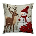 thumbnail image 2 of Christmas Pillowcase (excluding Pillow Core) Adopts Friendly Active Printing And Dyeing Technology The Pattern Color Is Saturated And And The Are V, 2 of 6