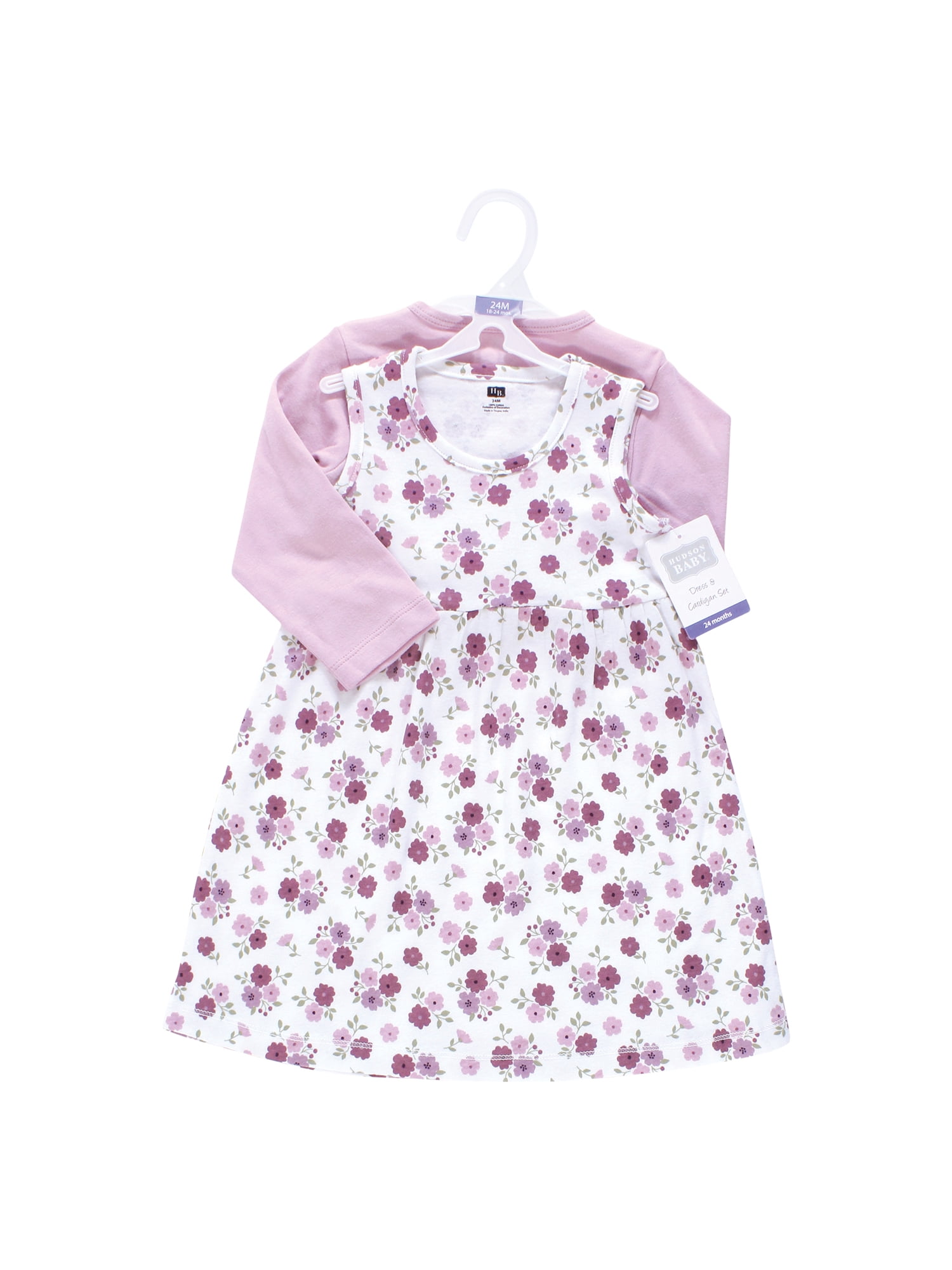 Hudson Baby Dress and Cardigan, Sizes 18 Months- 5T
